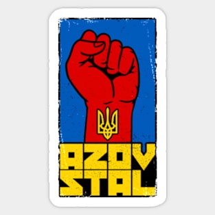 Ukraine Azovstal Sticker